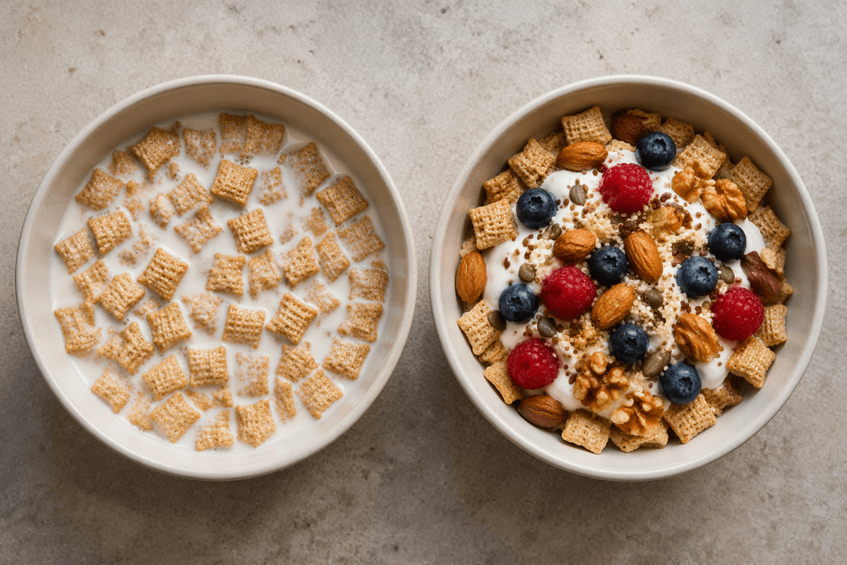 Meal add-ins can outweigh the cereal itself