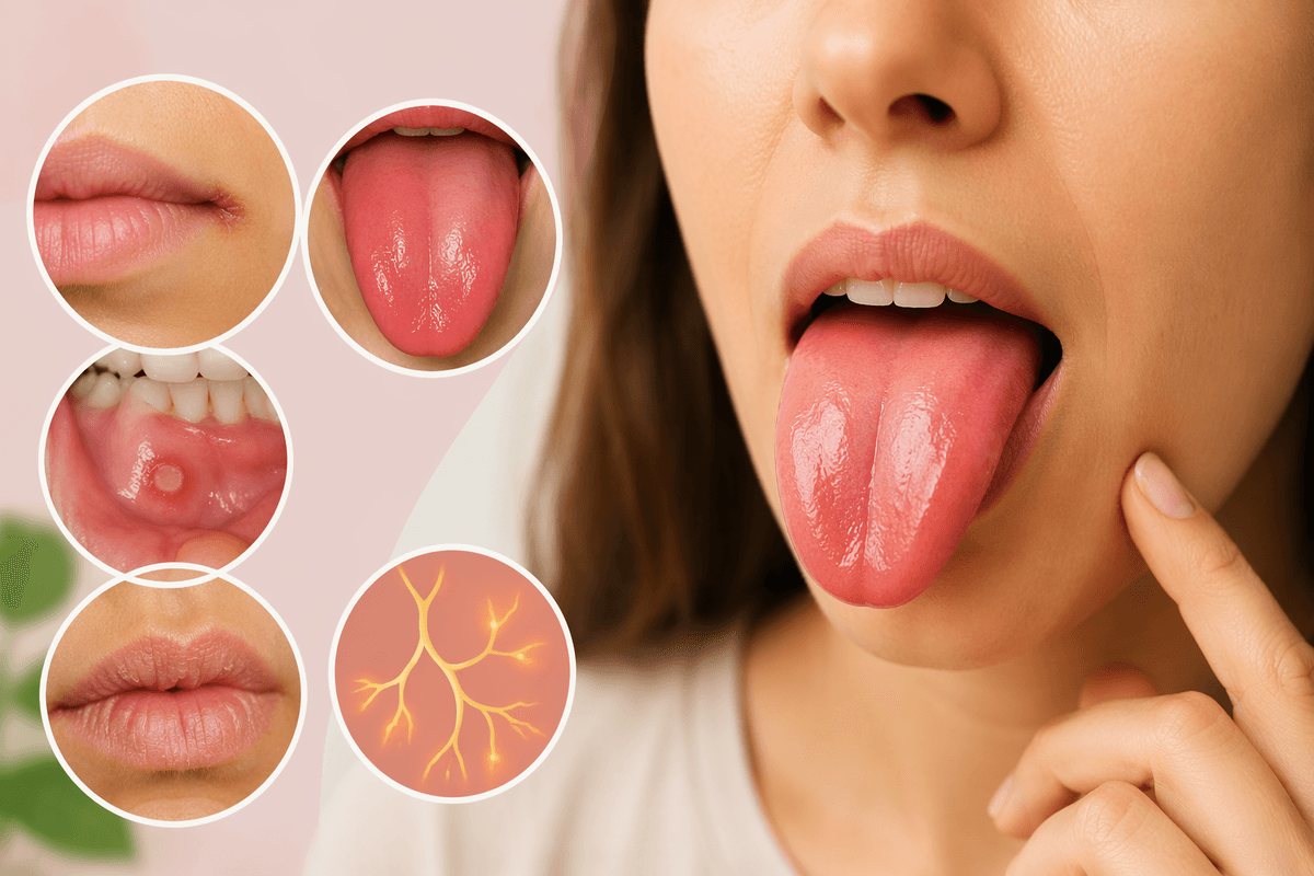 Mouth and Lip Changes That Could Be Linked to Low Vitamin B12