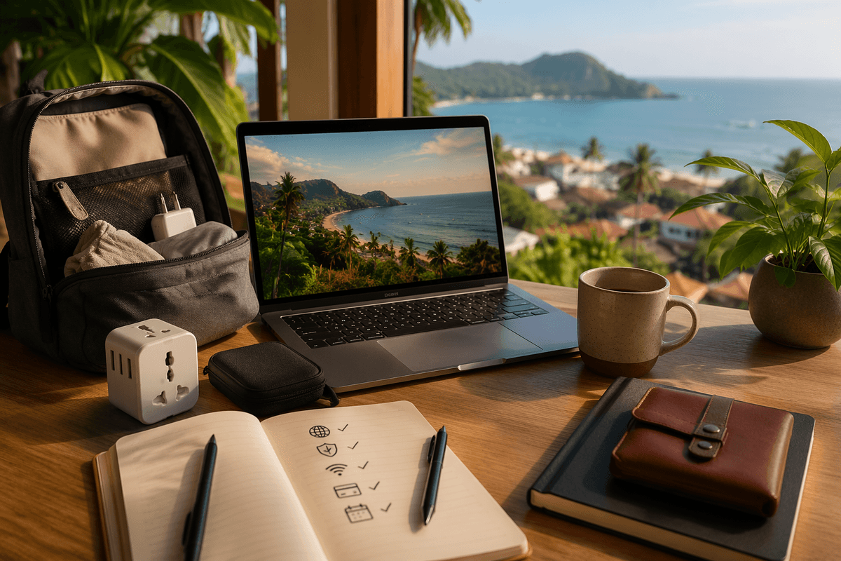 How to Prepare for Your First Digital Nomad Trip